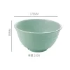 TOO KT-106 Set de 5 boluri din plastic, din paie de grâu, culori mixte, 17×9 cm