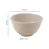 TOO KT-106 Set de 5 boluri din plastic, din paie de grâu, culori mixte, 17×9 cm