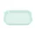 TOO KT-115 Set de 10 farfurii din plastic cu paie de grâu, culori mixte, 15×15×1,5 cm