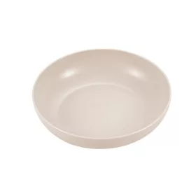   TOO KT-118 Set de 10 farfurii rotunde din plastic, din paie de grâu, culori mixte, 15×15×3cm