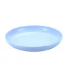 TOO KT-119 Set de 5 farfurii rotunde din plastic, din paie de grâu, culori mixte, 20×3cm