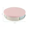 TOO KT-124 bol de bomboane din plastic din paie de grâu, culori mixte, cu capac, 29×29×7cm
