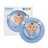 TOO KT-126 set de farfurii pentru copii din plastic cu paie de grâu, culori mixte, 18,7 × 3,5 cm