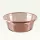 TOO KT-138-B lavoar rotund din plastic maro 32x12cm