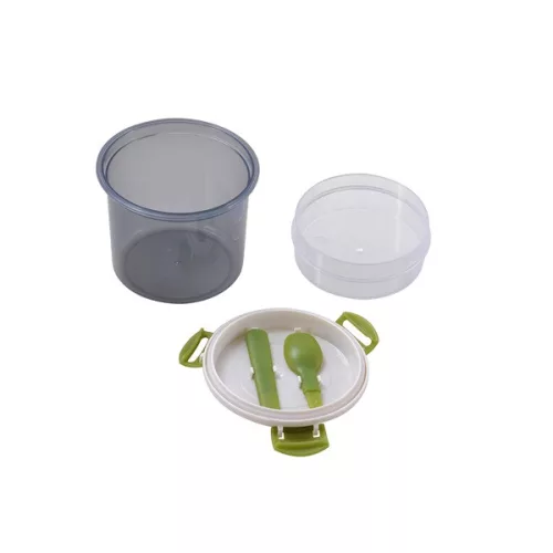 Recipient pentru iaurt TOO KT-146 cu lingură, cutie pentru depozitarea alimentelor 600ml