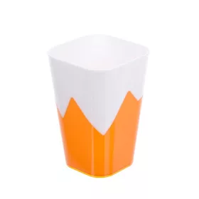   Pahar pătrat din plastic cu pereți dubli TOO KT-148-O 600 ml