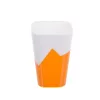 Pahar pătrat din plastic cu pereți dubli TOO KT-148-O 600 ml
