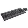 Trust Trezo Comfort HUN schwarze kabellose Tastatur + Maus