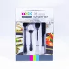 Set de tacâmuri TOO KT-401 Family din argint, cu 16 piese