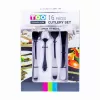 Set de tacâmuri TOO KT-402 S Spark, argintiu, cu 16 piese