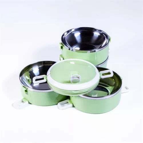 TOO KT-408 G recipient alimentar verde cu 4 piese