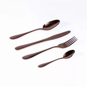 Set de tacâmuri TOO KT-402 RG Spark, auriu-roz, cu 16 piese