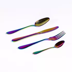 Set de tacâmuri colorate TOO KT-402 C Spark, 16 piese