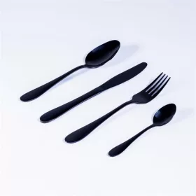 Set de tacâmuri TOO KT-402 B Spark, negru, cu 16 piese