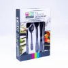 Set de tacâmuri TOO KT-402 B Spark, negru, cu 16 piese