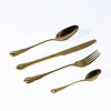 Set de tacâmuri aurii TOO KT-404 G Dolphin, 16 piese