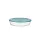 Recipient alimentar oval rezistent la căldură din sticlă TOO KT-97, 700 ml, cu capac din plastic