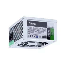 Napájací zdroj Akyga 300W - 8 cm - AK-S1-300