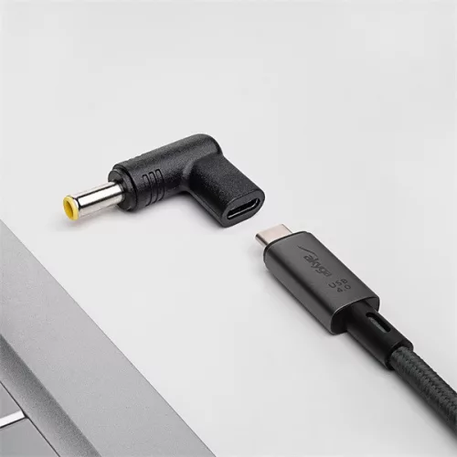 Akyga USB Type-C / 5,5 x 3,0 mm laptop adapter