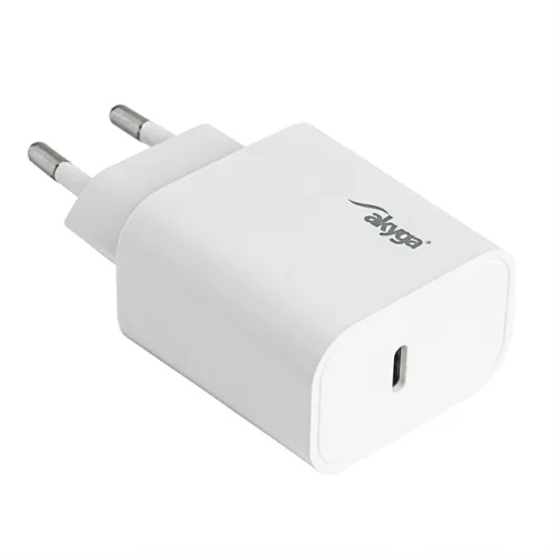 Akyga USB-C PD 5-12V / max. 3A 20W Quick Charge 3.0 gyorstöltő