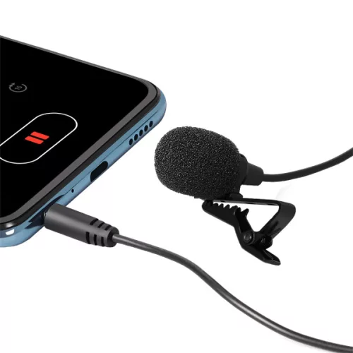 SBOX PM-402 Mikrofón s klipom, 3,5 mm