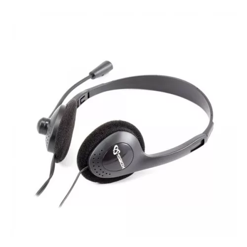 SBOX HS-201 Mikrofonos fejhallgató