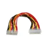 Akyga AK-CA-09 ATX 24-pin -> ATX 24pin M/F napájací kábel predĺžený 0,3 m
