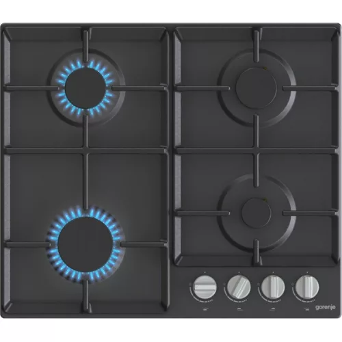 Gorenje G641EXB čierna, vstavaná, plynová, varné zóny: 4, šírka inštalácie: 56 cm, varná doska