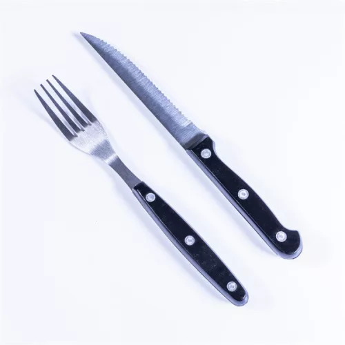 TOO KT-390 DALLAS Set cuțit și furculiță pentru friptură, format din 12 piese