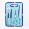 TOO KT-391 PORTO set de 5 piese cu cuțit, foarfece și tocător