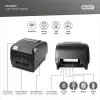 DIGITUS DA-81020 200dpi USB/RS232/LAN vonalkódnyomtató