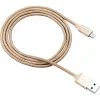 Dátový kábel Canyon Charge & Sync MFI Lightning -> USB 2.0 A M/M, 1 m, zlatý