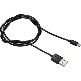   Dátový kábel Canyon Charge&Sync USB 2.0 A -> Lightning M/M, 1 m, čierny