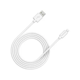   Dátový kábel Canyon MFI-12 Charge&Sync Lightning -> USB 2.0 A M/M, 2 m, biely