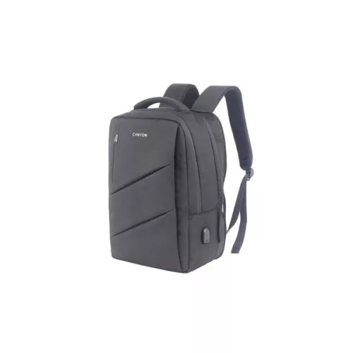 Canyon BPE-5 15,6" notebook poliészter hátizsák szürke