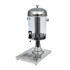   TOO KT-327 Fruchtsaftspender 8 Liter silber, auf einer Säule