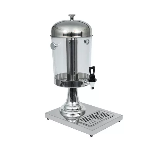 TOO KT-327 Fruchtsaftspender 8 Liter silber, auf einer Säule
