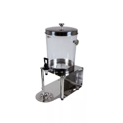 TOO KT-328 Fruchtsaftspender 8 Liter silber, auf Ständer