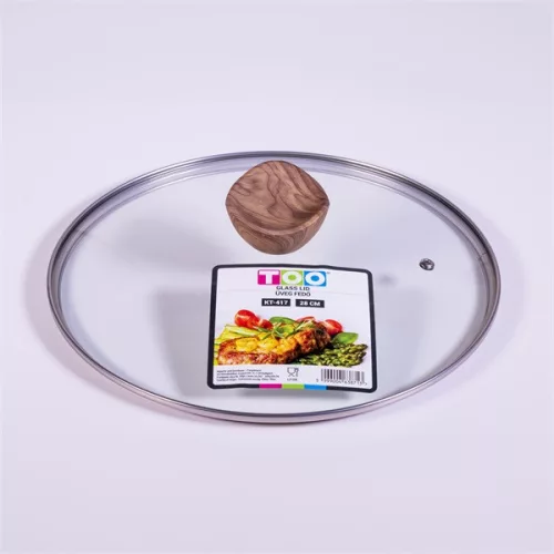 Capac de sticlă TOO KT-417 de 28 cm