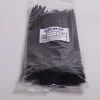 Iris Electric 100 ks bielych káblových zväzkov 150x2,5 mm, rýchloupínacie pásky, zväzovanie