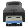 Adaptér AVAX AD601 CONNECT+ USB A samec-Type-C samice