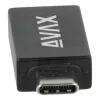 Adaptér AVAX AD602 CONNECT+ typu C samec - USB A samice OTG