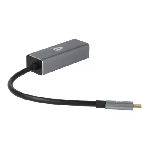 Hliníkový adaptér AVAX AD604 CONNECT+ typu C s 3,0-gigabitovým ethernetovým rozhraním