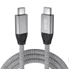 Kábel AVAX CB901 THUNDER 1m 3.2 konektor C, USB4 100W/10Gbps, jednoduchý na použitie