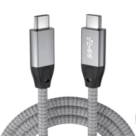   Kábel AVAX CB901 THUNDER 1m 3.2 konektor C, USB4 100W/10Gbps, jednoduchý na použitie