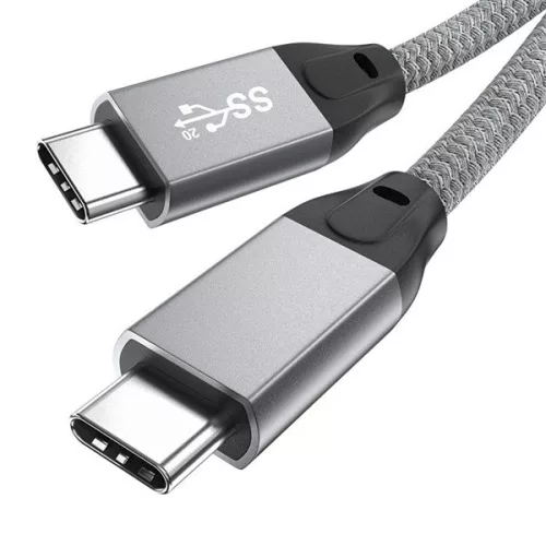 Kábel AVAX CB901 THUNDER 1m 3.2 konektor C, USB4 100W/10Gbps, jednoduchý na použitie