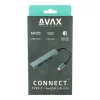AVAX HB601 CONNECT+ HUB typu C – 4x USB 3.0