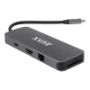 AVAX HB612 CONNECT+ 8 v 1 Multi 2xUSB 3.0, konektor C, HDMI (4K/60Hz), RJ45, TF/SD, PD HUB 100W
