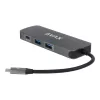 AVAX HB612 CONNECT+ 8 v 1 Multi 2xUSB 3.0, konektor C, HDMI (4K/60Hz), RJ45, TF/SD, PD HUB 100W