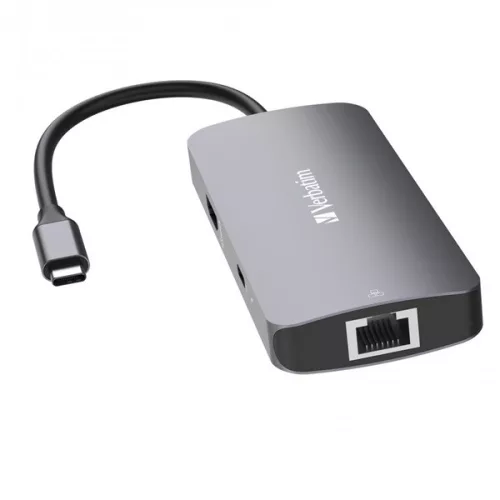 Verbatim 32150 USB-C Pro Multiport CMH-05 5v1 strieborný HUB